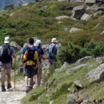 ginocchio montagna